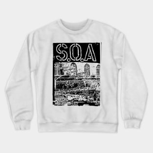 S.O.A. Punk Flyer Crewneck Sweatshirt